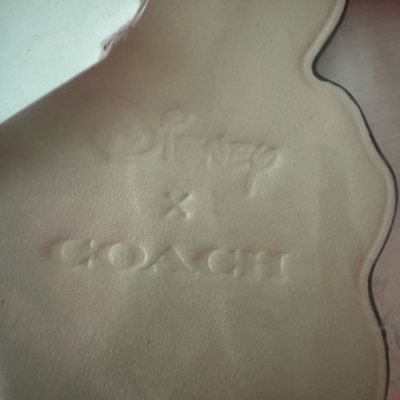 Coach & Disney Collab Mickey Mouse Bag Charm/Keychain NWT - Picture 2 of 3